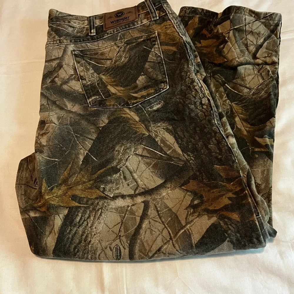 Wrangler/Realtree denim camouflage jeans-42x30